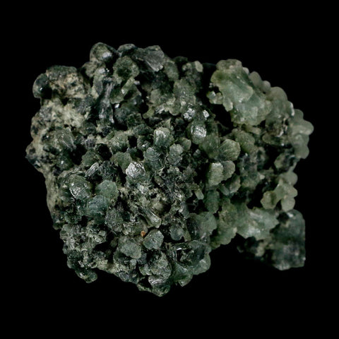 3" Rough Dark Green Prehnite Crystal Mineral Specimen Location Imilchil, Morocco - Fossil Age Minerals