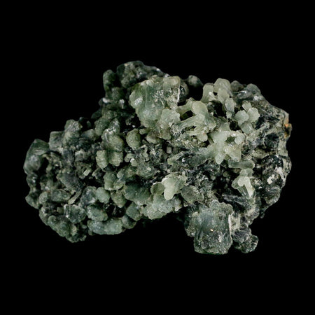 3" Rough Dark Green Prehnite Crystal Mineral Specimen Location Imilchil, Morocco