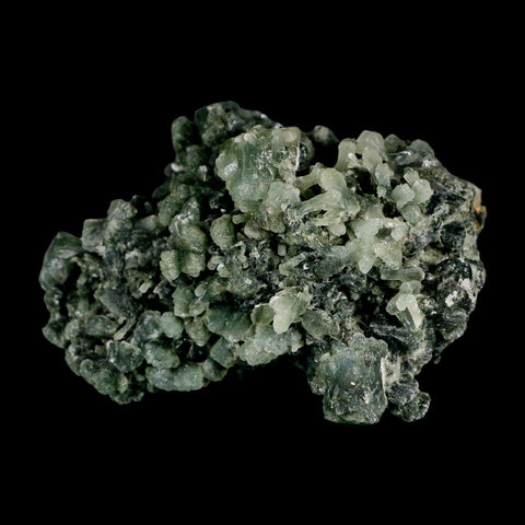 3" Rough Dark Green Prehnite Crystal Mineral Specimen Location Imilchil, Morocco - Fossil Age Minerals