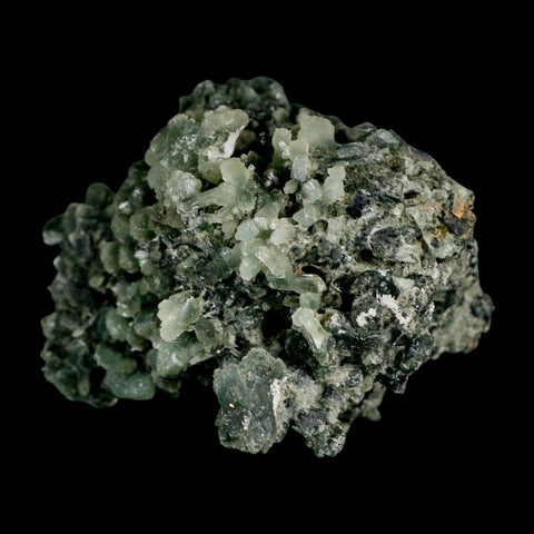 3" Rough Dark Green Prehnite Crystal Mineral Specimen Location Imilchil, Morocco - Fossil Age Minerals