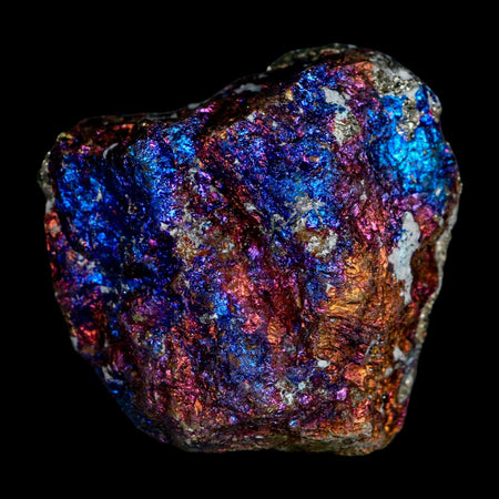 2.1" Chalcopyrite Bornite Brilliant Multicolored Peacock Ore Chihuahua Mexico