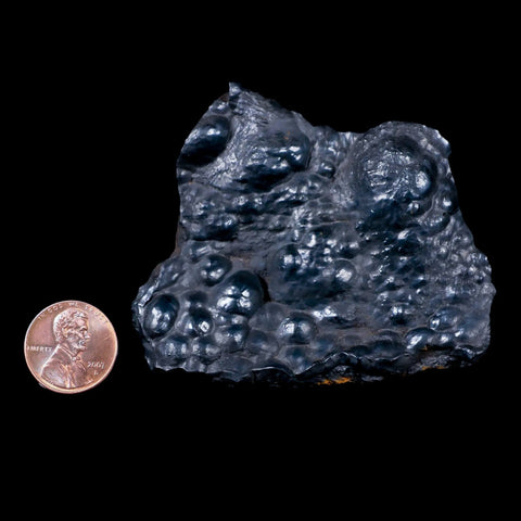 2.9" Hematite Botryoidal Kidney Ore Rock Mineral Specimen Irhoud Mine, Morocco - Fossil Age Minerals
