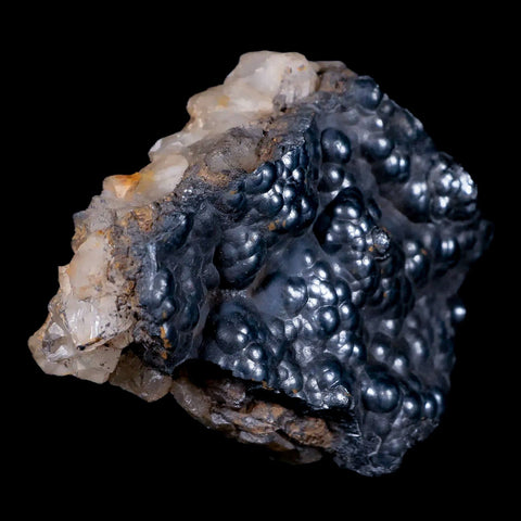 3.1" Hematite Botryoidal Kidney Ore Rock Mineral Crystal Irhoud Mine, Morocco - Fossil Age Minerals