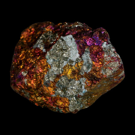 2.8" Chalcopyrite Bornite Brilliant Multicolored Peacock Ore Chihuahua Mexico