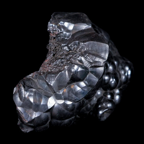 2.4 Hematite Botryoidal Kidney Ore Rock Mineral Specimen Irhoud Mine, Morocco - Fossil Age Minerals