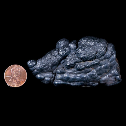 3 Hematite Botryoidal Kidney Ore Rock Mineral Specimen Irhoud Mine, Morocco - Fossil Age Minerals