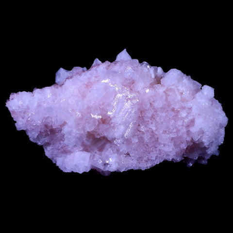 3.8" Quality Pink Halite Salt Crystals Cluster Mineral Trona, CA Searles Lake Stand - Fossil Age Minerals