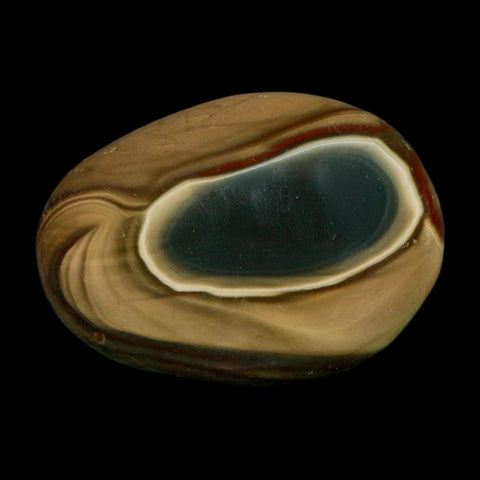 2.3" Polychrome Jasper Natural Polished Mineral Palm Stone Madagascar