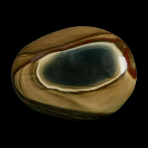 2.3" Polychrome Jasper Natural Polished Mineral Palm Stone Madagascar