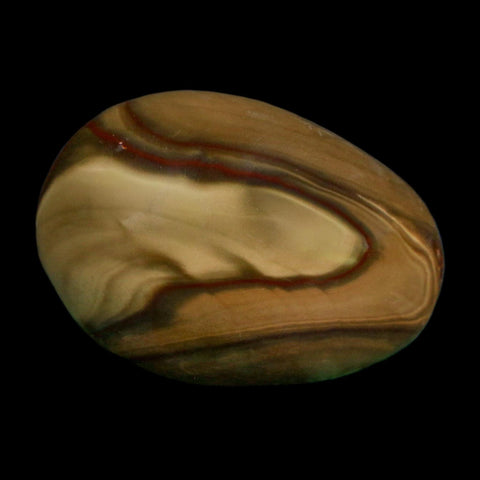2.3" Polychrome Jasper Natural Polished Mineral Palm Stone Madagascar