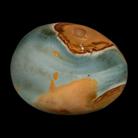 2.3" Polychrome Jasper Natural Polished Mineral Palm Stone Madagascar