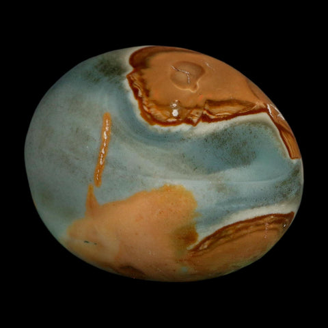 2.3" Polychrome Jasper Natural Polished Mineral Palm Stone Madagascar