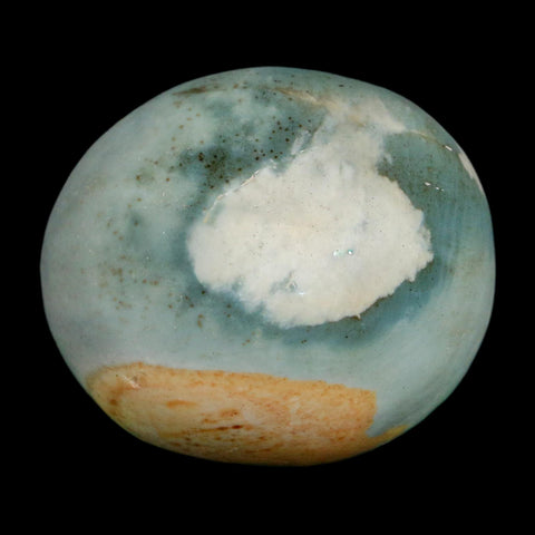 1.9" Polychrome Jasper Natural Polished Mineral Palm Stone Madagascar