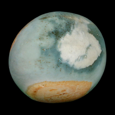 1.9" Polychrome Jasper Natural Polished Mineral Palm Stone Madagascar