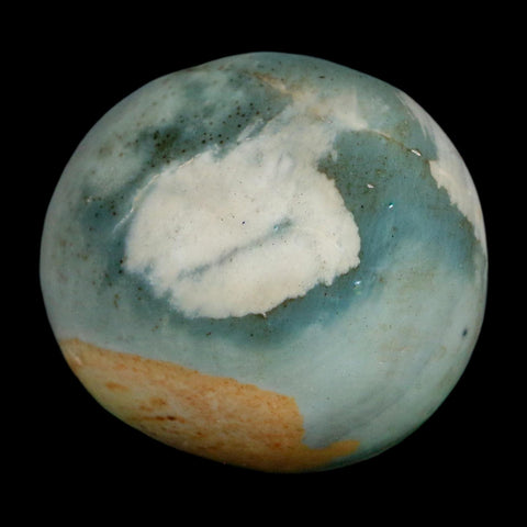 1.9" Polychrome Jasper Natural Polished Mineral Palm Stone Madagascar