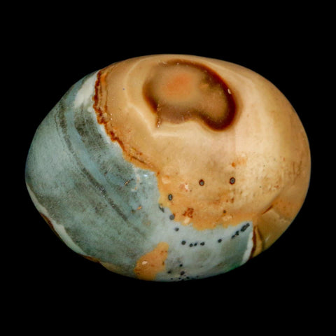 2" Polychrome Jasper Natural Polished Mineral Palm Stone Madagascar