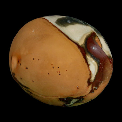 2.5" Polychrome Jasper Natural Polished Mineral Palm Stone Madagascar