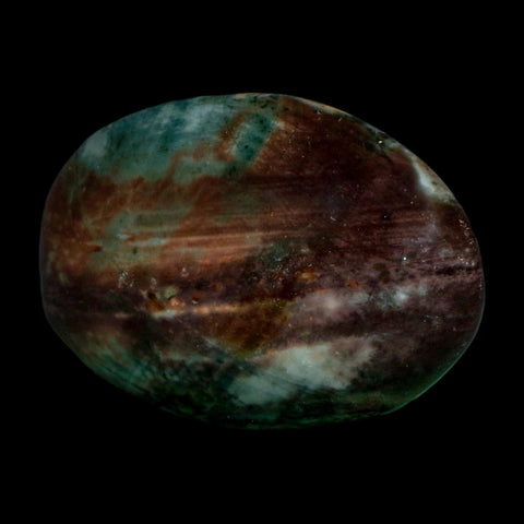 2.3" Polychrome Jasper Natural Polished Mineral Palm Stone Madagascar