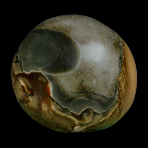 2.1" Polychrome Jasper Natural Polished Mineral Palm Stone Madagascar