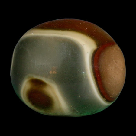 2" Polychrome Jasper Natural Polished Mineral Palm Stone Madagascar