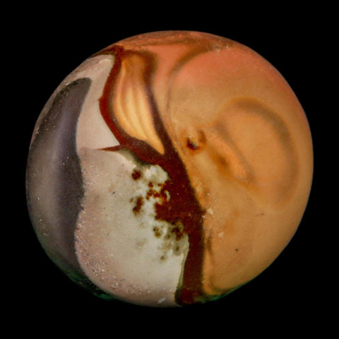 2.4" Polychrome Jasper Natural Polished Mineral Palm Stone Madagascar