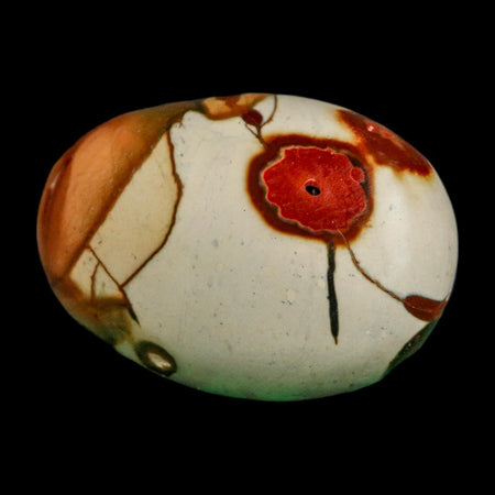 2.1" Polychrome Jasper Natural Polished Mineral Palm Stone Madagascar
