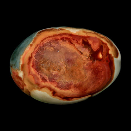2.6" Polychrome Jasper Natural Polished Mineral Palm Stone Madagascar