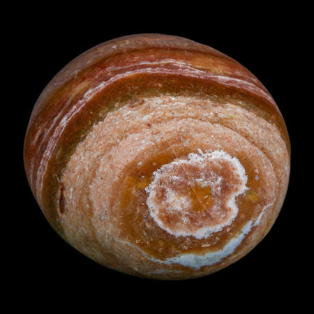 2.2" Polychrome Jasper Natural Polished Mineral Palm Stone Madagascar