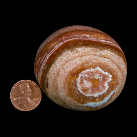 2.2" Polychrome Jasper Natural Polished Mineral Palm Stone Madagascar