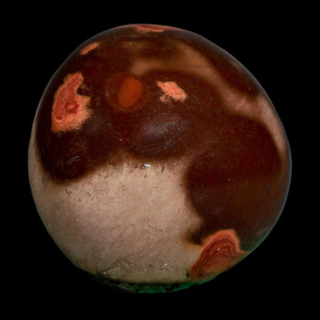 2.2" Polychrome Jasper Natural Polished Mineral Palm Stone Madagascar