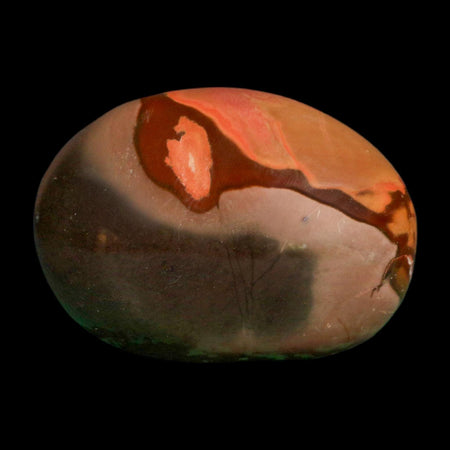 2" Polychrome Jasper Natural Polished Mineral Palm Stone Madagascar