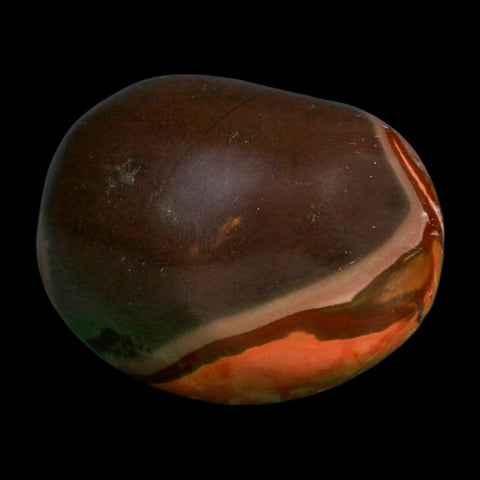 2" Polychrome Jasper Natural Polished Mineral Palm Stone Madagascar