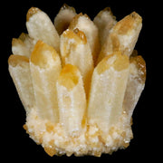 3.4" Yellow Phantom Ghost Quartz Crystal, Chrorite Cluster Mineral Specimen