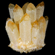 3.1" Yellow Phantom Ghost Quartz Crystal, Chrorite Cluster Mineral Specimen