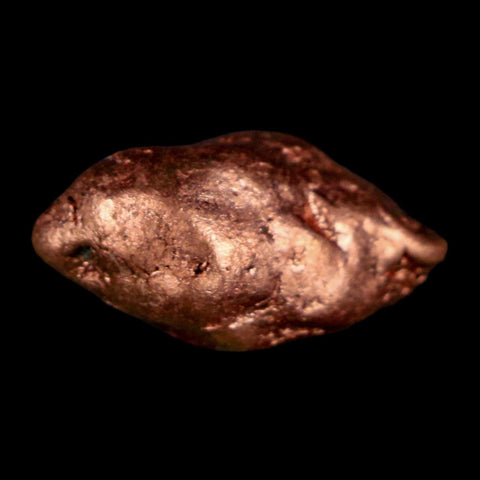 1" Solid Native Copper Polished Nugget Mineral Keweenaw Michigan - Fossil Age Minerals