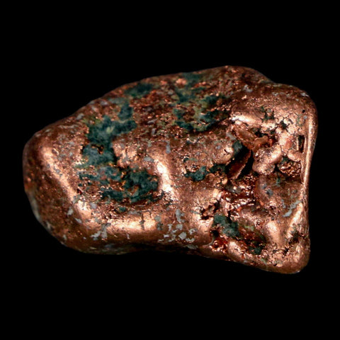 1.1" Solid Native Copper Polished Nugget Mineral Keweenaw Michigan - Fossil Age Minerals