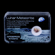 Moon Rock Moon Lunar Meteorite Bechar 003 Algerian Sahara Desert Discovered 2022