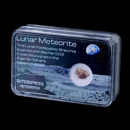 Moon Rock Moon Lunar Meteorite Bechar 003 Algerian Sahara Desert Discovered 2022