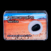 Atacamaite Tektite Impact Wabar Glass Atacama Desert Chile Meteorite Display
