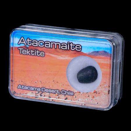 Atacamaite Tektite Impact Wabar Glass Atacama Desert Chile Meteorite Display