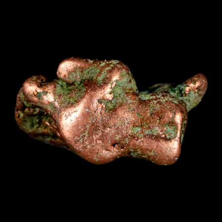 1.1" Solid Native Copper Polished Nugget Mineral Keweenaw Michigan