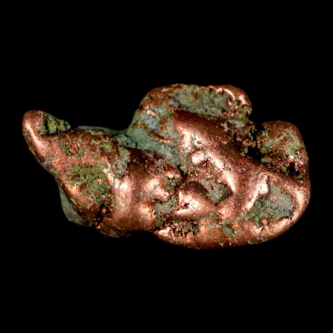 1.1" Solid Native Copper Polished Nugget Mineral Keweenaw Michigan - Fossil Age Minerals