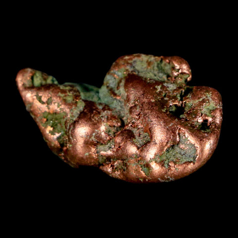 1.1" Solid Native Copper Polished Nugget Mineral Keweenaw Michigan - Fossil Age Minerals