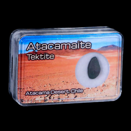 Atacamaite Tektite Impact Wabar Glass Atacama Desert Chile Meteorite Display