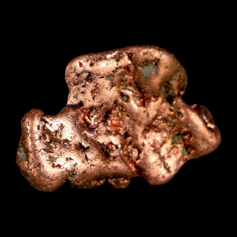 1.1" Solid Native Copper Polished Nugget Mineral Keweenaw Michigan - Fossil Age Minerals