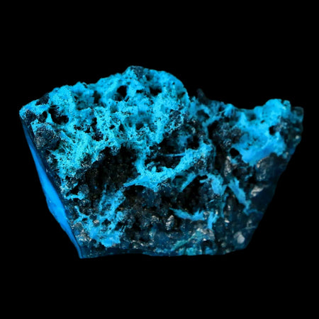2.3" Chrysocolla Malachite Rare Botryoidal Grape Crystal Teal And Green From Peru