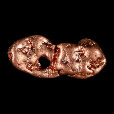 1.3" Solid Native Copper Polished Nugget Mineral Keweenaw Michigan