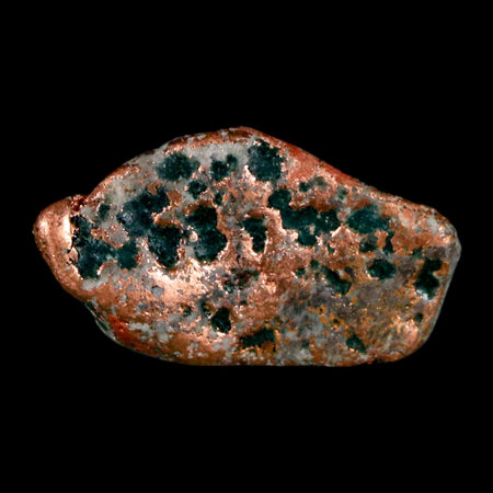 1.1" Solid Native Copper Polished Nugget Mineral Keweenaw Michigan