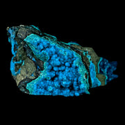 2.1" Chrysocolla Malachite Rare Botryoidal Grape Crystal Teal And Green From Peru