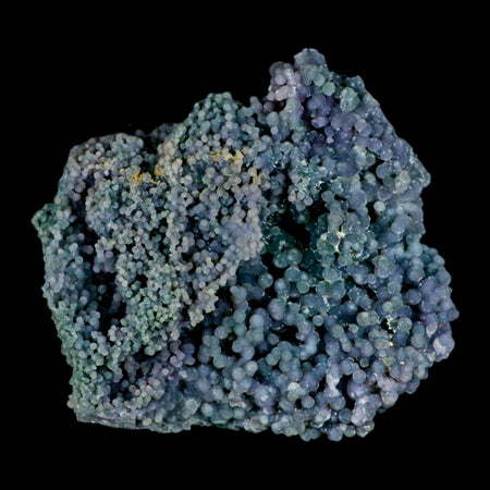 4.5" Purple And Green Grape Agate Botryoidal Crystal Cluster Mineral Sulawesi Island